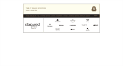 Desktop Screenshot of houston.stregisemenus.com
